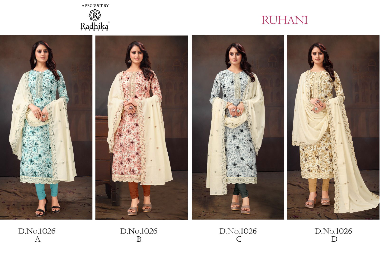 Ruhani By Radhika Azara Cotton Printed Dress Material Wholesale Price In Surat
